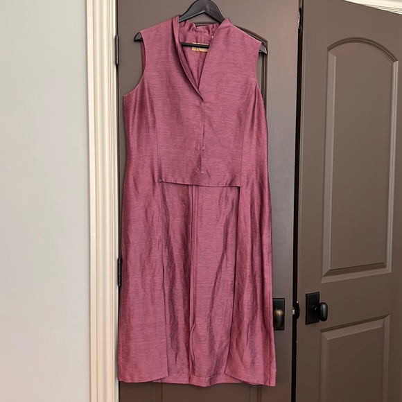 Dana Buchman Luxe linen / rayon jacket and skirt set - Picture 1 of 7